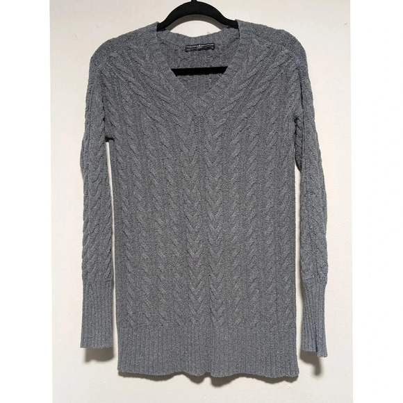 Peruvian Connection Chenille Cable Knit Sweater - Picture 1 of 6